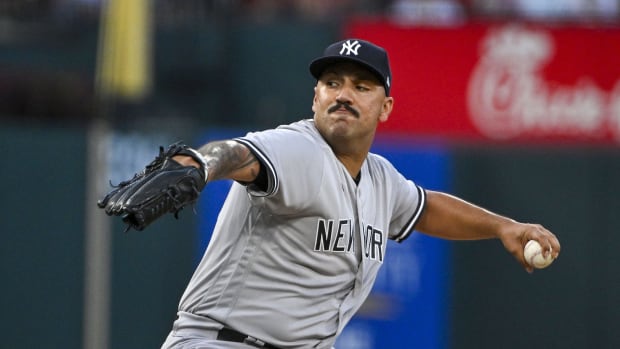 New York Yankees SP Nestor Cortes pitching